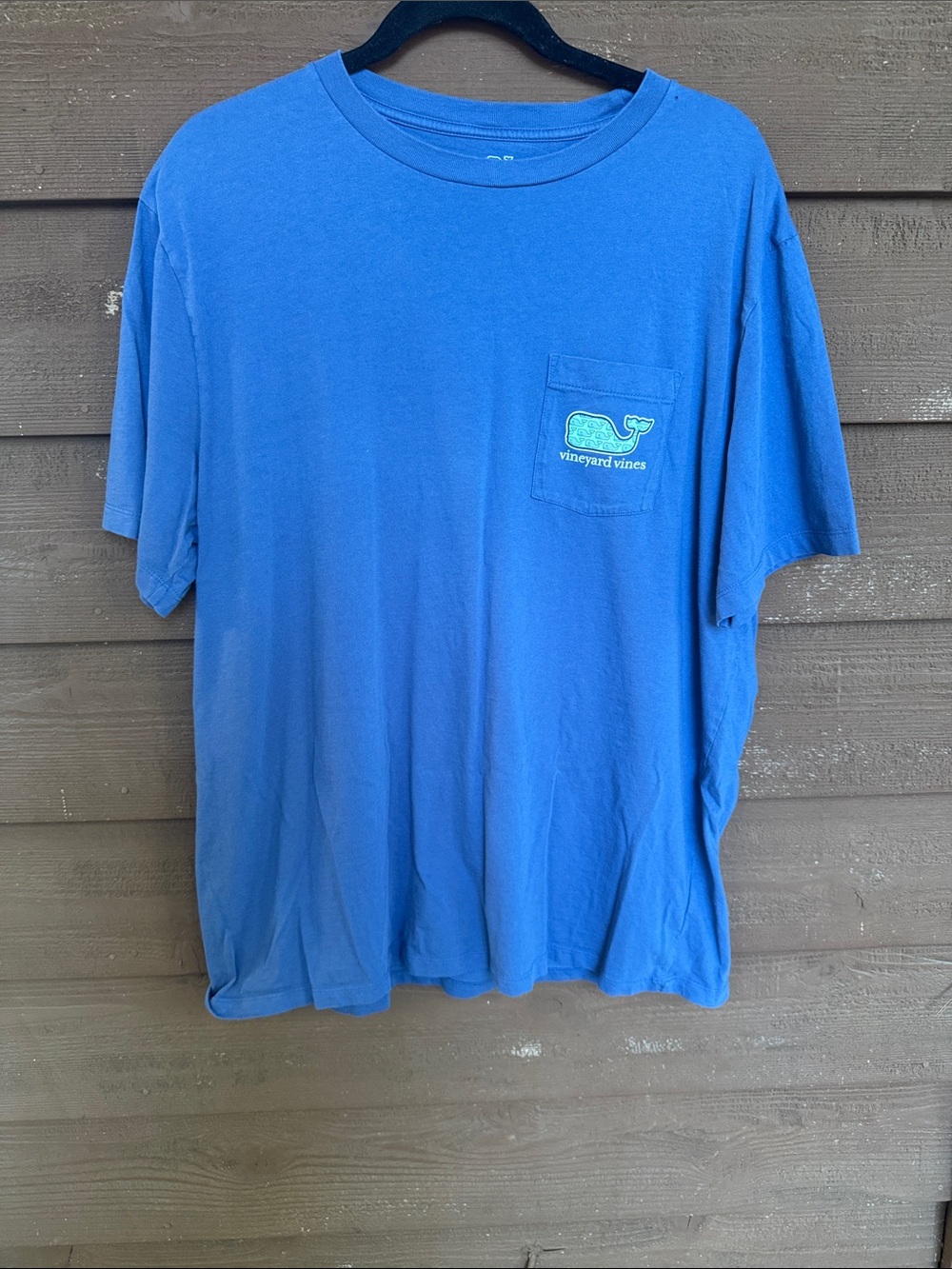 Vineyard Vines Royal Blue Pocket Tee with Whale Logo size XL